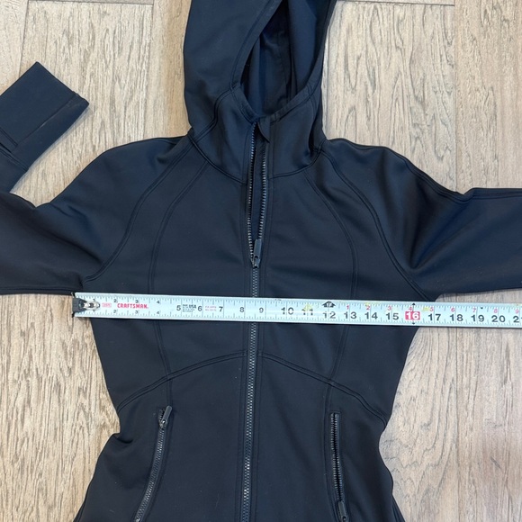 Lululemon Day Maker Full Zip Hoodie Black Size 4 - Picture 10 of 14
